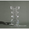 Custom Colure Corlece Scandi Glass Halder Candlestick Candlestic